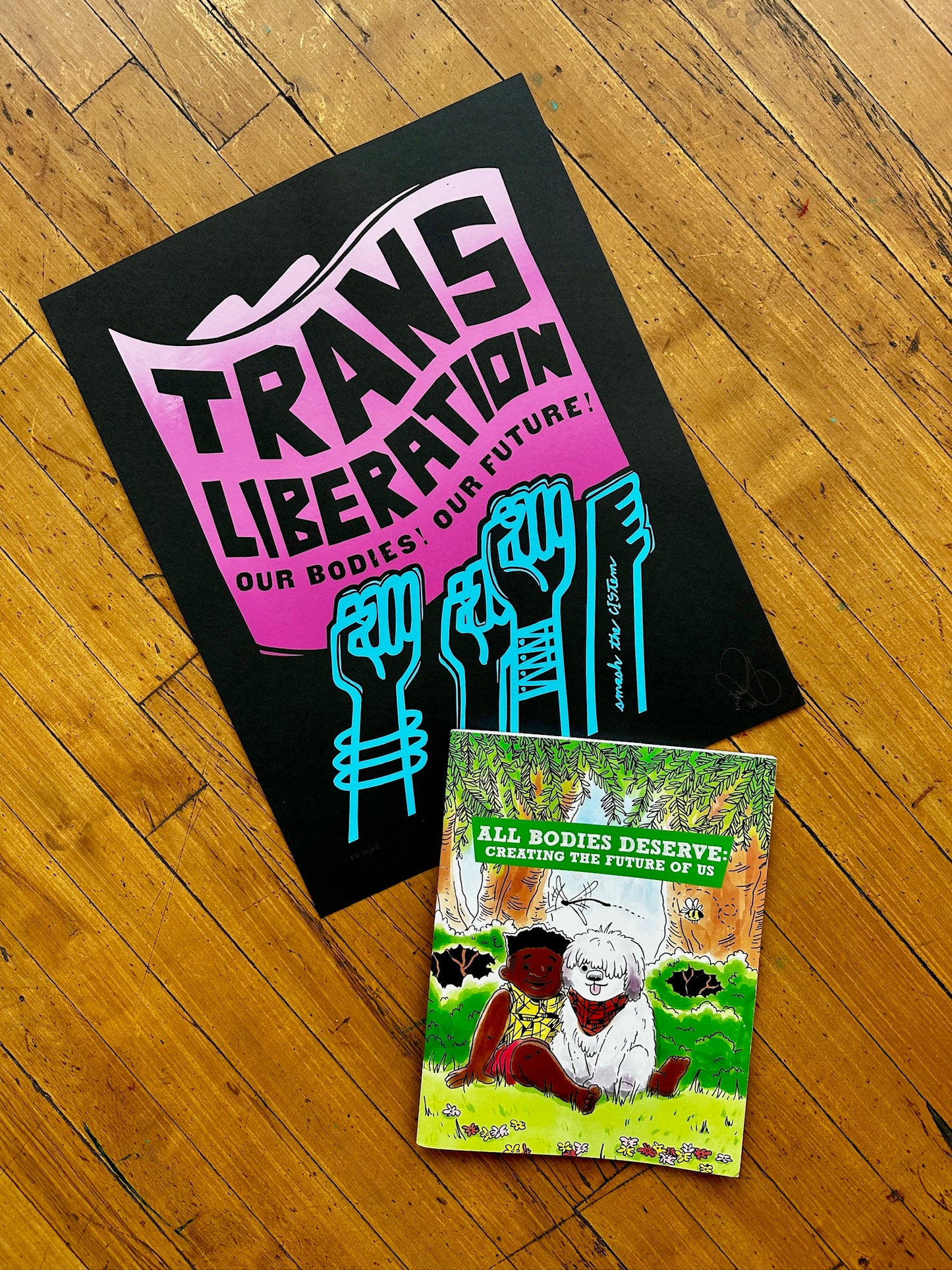 Trans Liberation + Coloring Book