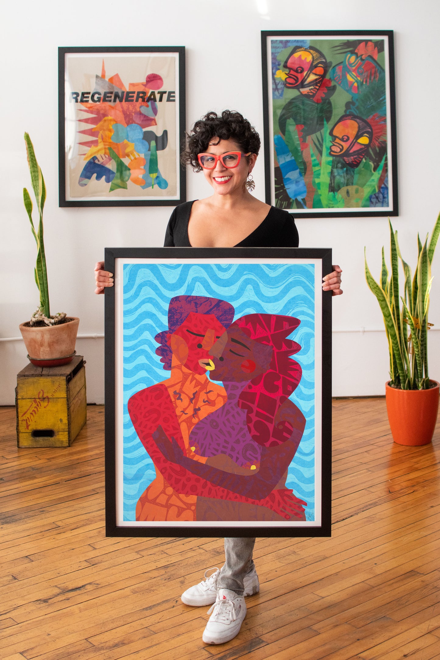 Infinite Kiss II (Framed)