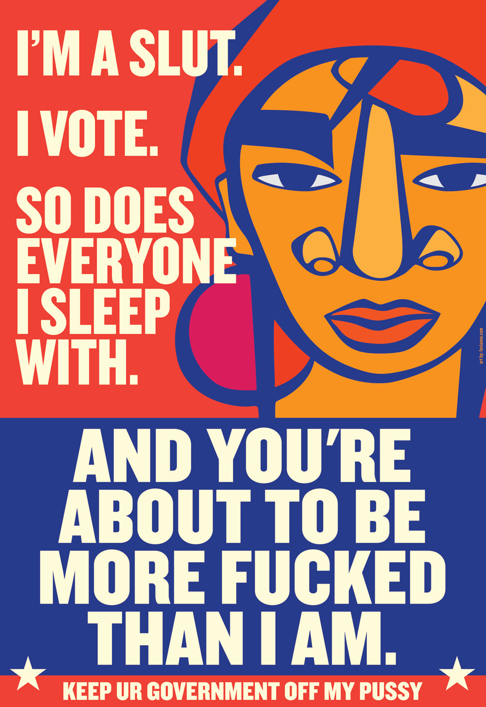 I'm A Slut. I Vote!